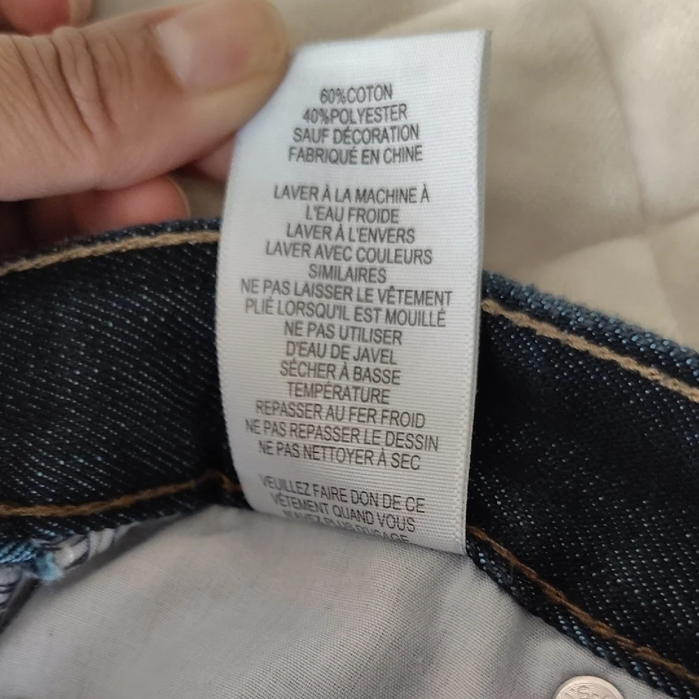 Levi's ,Kids Blue Bootcut Denim Classic,Size 7